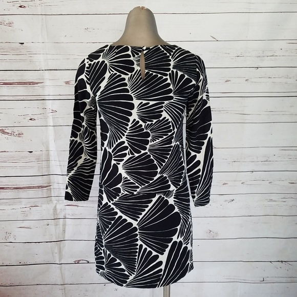 J Crew Women's Shift Dress Jules Fanfare Size 00 - Picture 2 of 8